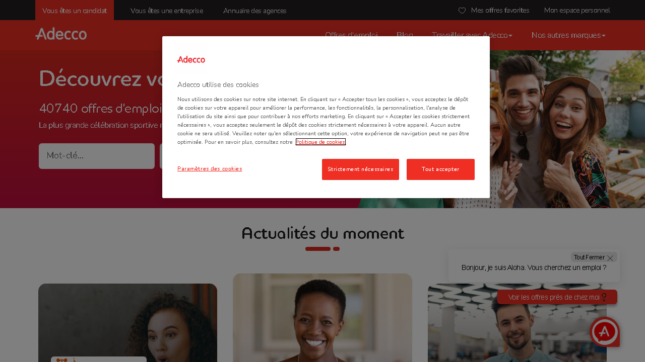 Capture d'écran de http://www.adecco.fr/